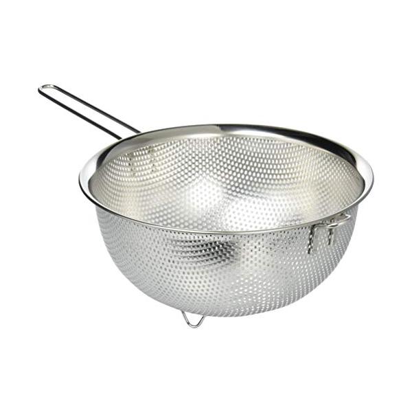 カラー：シルバーサイズ：20cmスタイル：ざるサイズ:36.3×22.3×11.8cm材質:ステンレス鋼生産国:中国パッケージ重量: 0.28 kg