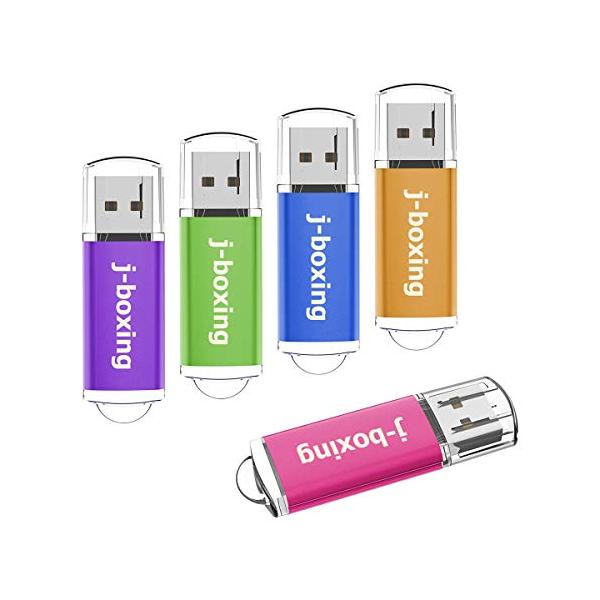 カラー：紫、緑、青、オレンジ、ピンクサイズ：4GB【五種色5本セット】：5 x 4GB USBメモリ（五色：紫、緑、青、オレンジ、ピンク）五種色が含まれて、とてもカラフルです。【対応OS】：Windows 7 / 8 / 10 / Vist...