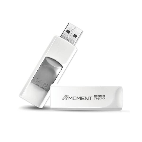 他サイト： 【読込最大100MB/s】MMOMENT 128GB USBメモリ USB3.1(Gen1)の商品画像