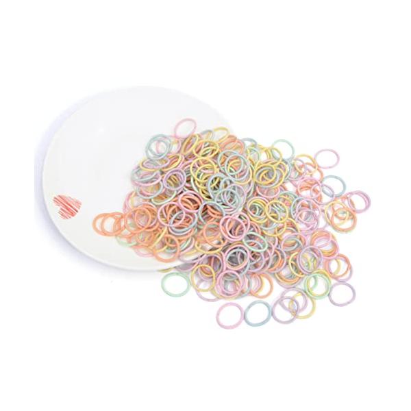 カラー：A数量は300本入り。カラフル＆ミニサイズなので、ベビー・キッズ用としてもおススメです。便利な大容量で、すぐになくしちゃっても安心♪ 飾りがないので、保育園や幼稚園にもどうぞ。輪ゴムタイプとは異なり、弾力性のあるふわっとした綿の材質...