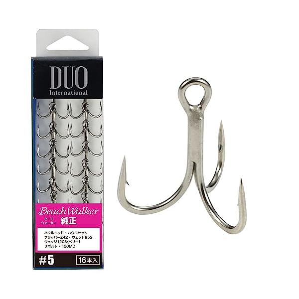 カラー：#5サイズ：#5スタイル：ソルトウォーター用入数:16本対応モデル:Beach Walker/ハウルヘッド、ハウルセット、フリッパーZ42、ウエッジ95S、ウエッジ120S(ベリー)、リボルト、120MD