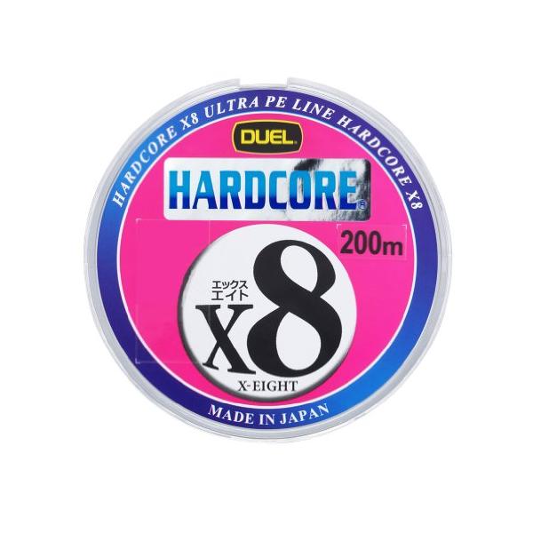 DUEL(デュエル) HARDCORE(ハードコア) PEライン 0.8号 HARDCORE X8 ...
