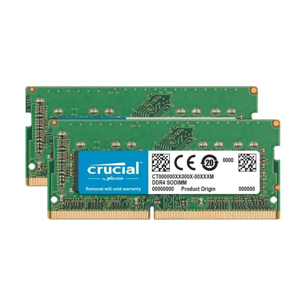 Crucial ノートPC用増設メモリ 16GB(8GBx2枚) DDR4 2400MT/s(PC4-19200