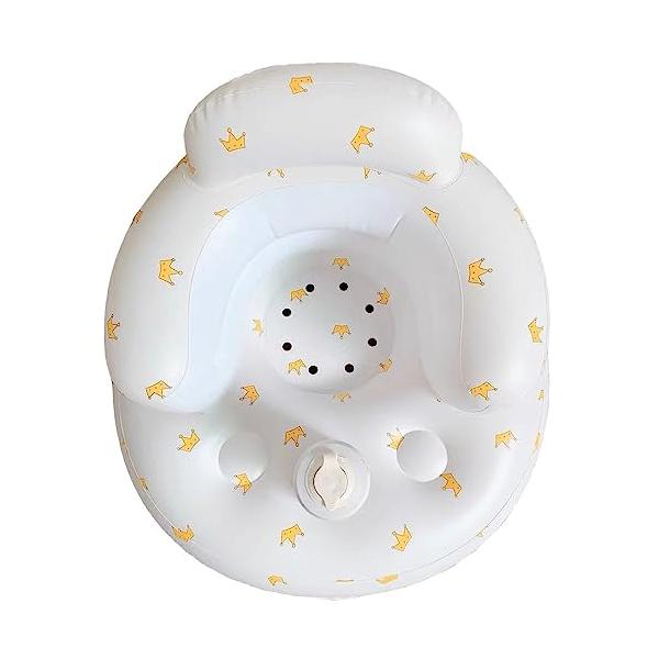 カラー：王冠【安定感】幅広めの背もたれ、赤ちゃんが横向きに転倒するのを防止します。幅広めの座面、真ん中がくぼんだ低重心の座椅子デザインです。倒れにくく、より安定！低重心+大きめ座面で、後方や横へ倒れるのを効果的に防ぎます。滑り止めマット、安...