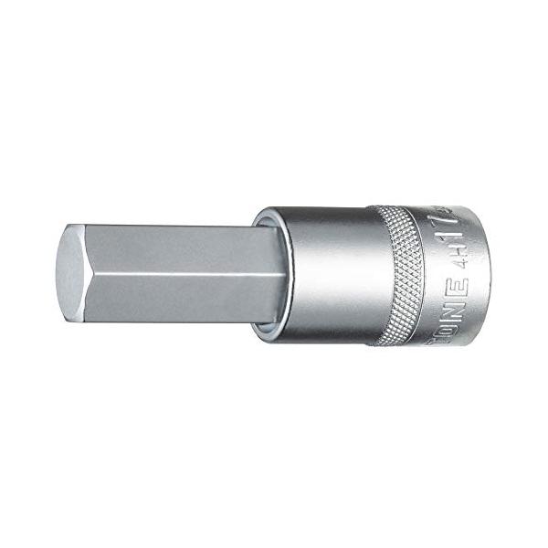 サイズ：4H-17:二面幅:17mm対辺寸法(mm):17差込角(mm):12.7全長(mm):74ビット長さ(mm):36