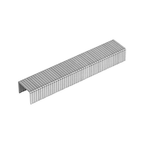 カラー：ステープルサイズ：足幅10mmスタイル：足長8mm入数:1000本入サイズ:足幅10mm・足長8mm・素材幅1.2mm表面処理:亜鉛メッキ主な適合機種:電動タッカーSET-901(4977292491419)・パワフルハンドタッカー...