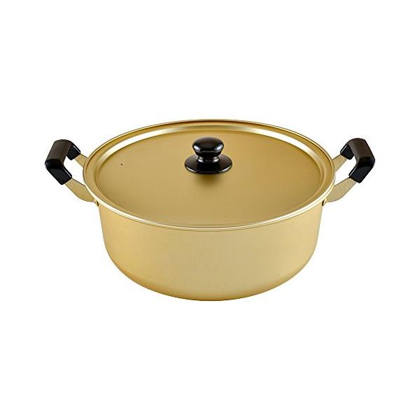 カラー：アルミサイズ：両手鍋33cm商品サイズ:約 幅46.1×奥行36.3×高さ18.3cm、重量:約850g鍋の高さ:約14.1cm満水容量:約11.2L生産国:中国