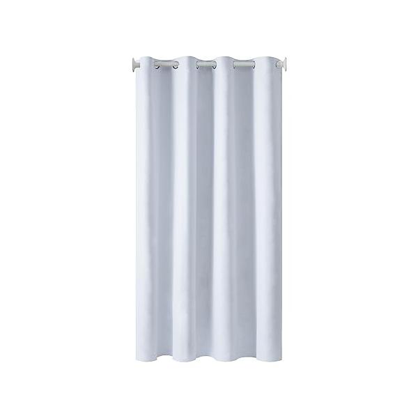 カラー：ホワイトサイズ：L 180.00cm x W 120.00cmスタイル：おしゃれ【サイズ】 :幅120cm*丈180cm幅60cm-90cm範囲の設置場所に適応しておりますハトメ直径：約4cm。【省エネ】：遮光カーテン、光と紫外線の...