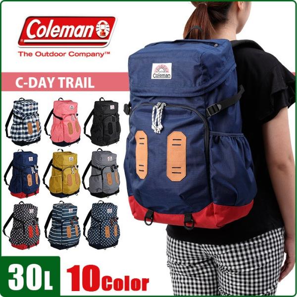 Coleman コールマン リュックサック 30l スクエア型 レディース C Day Trail Ccs5121 Ccs5121 かばんのミヤモト 通販 Yahoo ショッピング