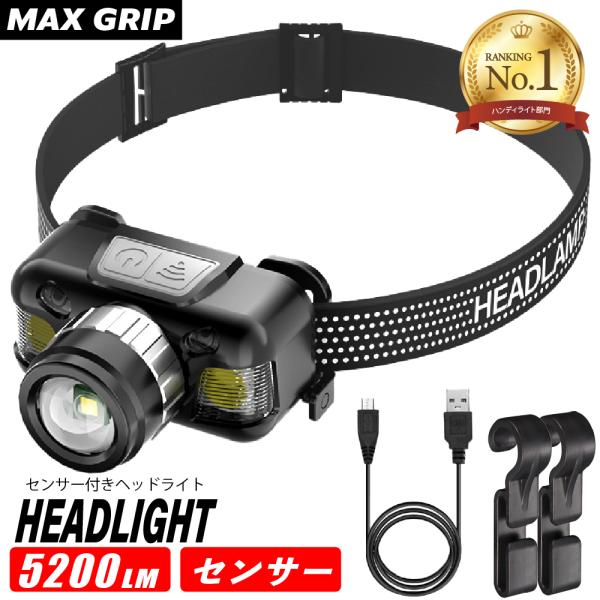 ヘッドライト ledヘッドライト キャンプライト ヘルメットライト
