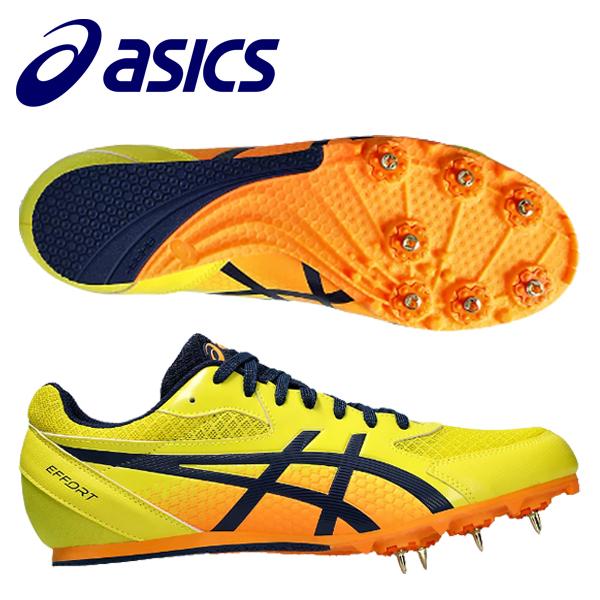 アシックス(ASICS) 陸上スパイク EFFORT 13 1093A167-750 ブライトイエロー/ブルーエクスパンス 25cm ASICS（アシックス） 陸上競技スパイク エフォート13 EFFORT13