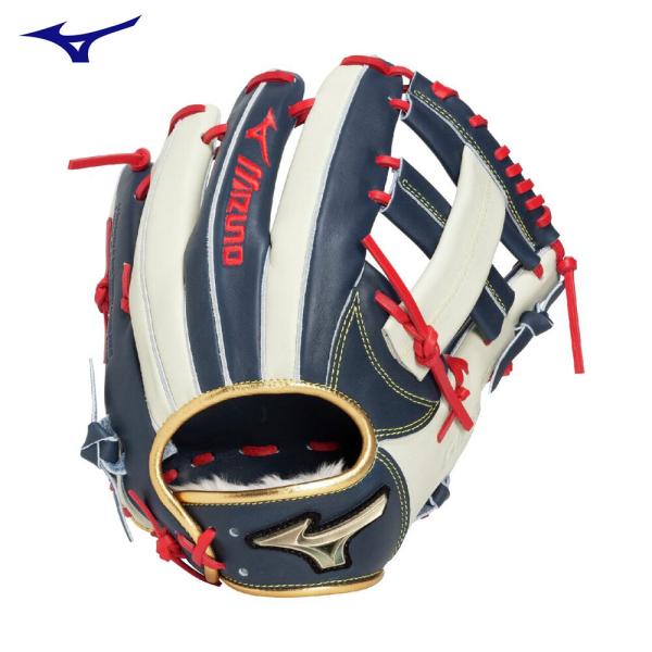 MIZUNO（ミズノ） 軟式グローブ 軟式用 グローバルエリート 勝色