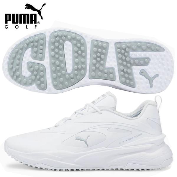 未使用　PUMA ホワイト ゴルフシューズ　26cm プーマ ゴルフシューズ/26cm 未使用 PUMA ホワイト ゴルフシューズ