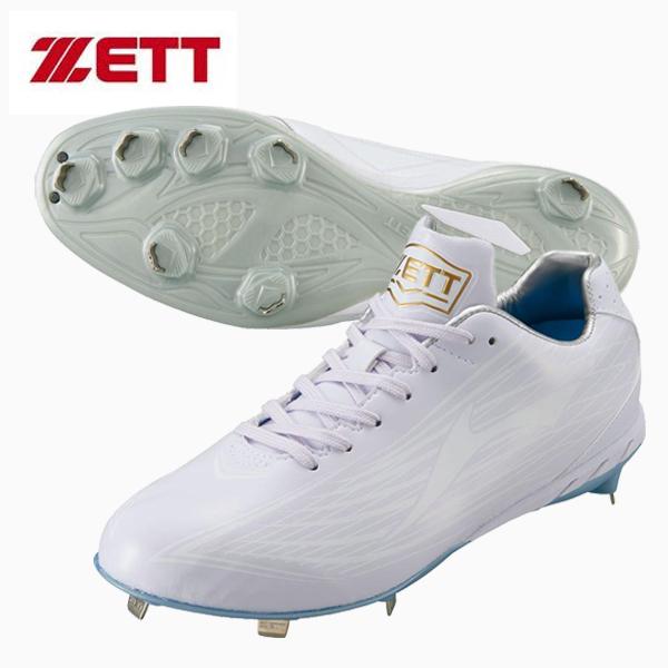 ゼット（ZETT） 野球スパイク ウイニングロードWH 幅広 BSR2207WH 1111