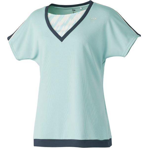 DUNLOP ダンロップ GAME SHIRT テニス ゲームシャツレディース DAP1560W-534 半袖 DUNLOP（ダンロップ） テニス ゲームシャツ ゲームシャツ・パンツ GAME