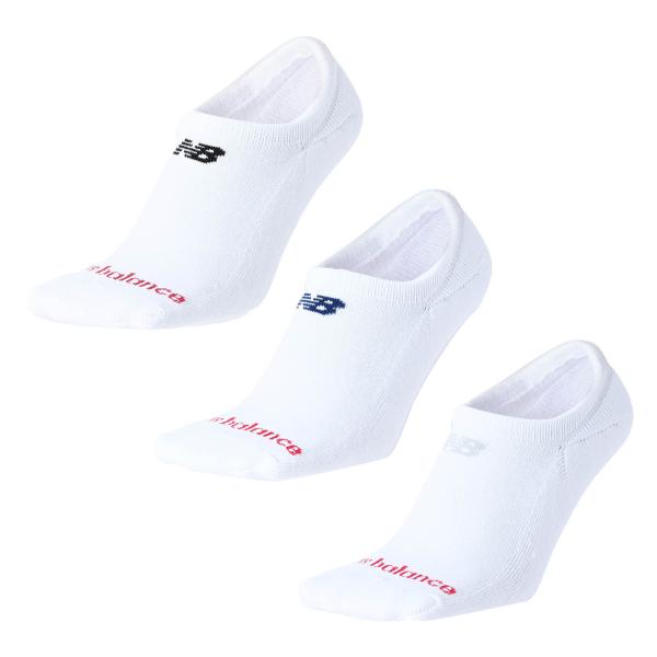 他サイト： ニューバランス ウェア ソックス スニーカーレングス3Pソックス LAS55635 (WT)ホワイト メンズ・ユニセックスの商品画像