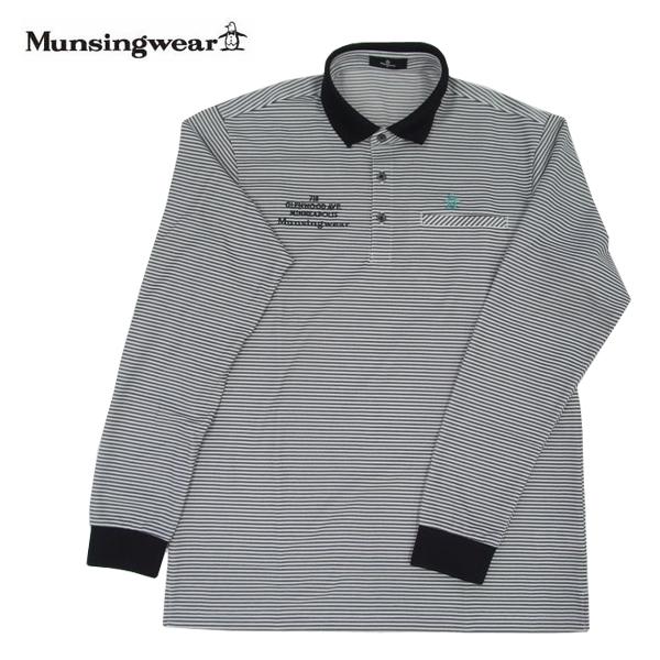 Munsingwear（マンシングウェア） ゴルフポロシャツ長袖 ゴルフウエア