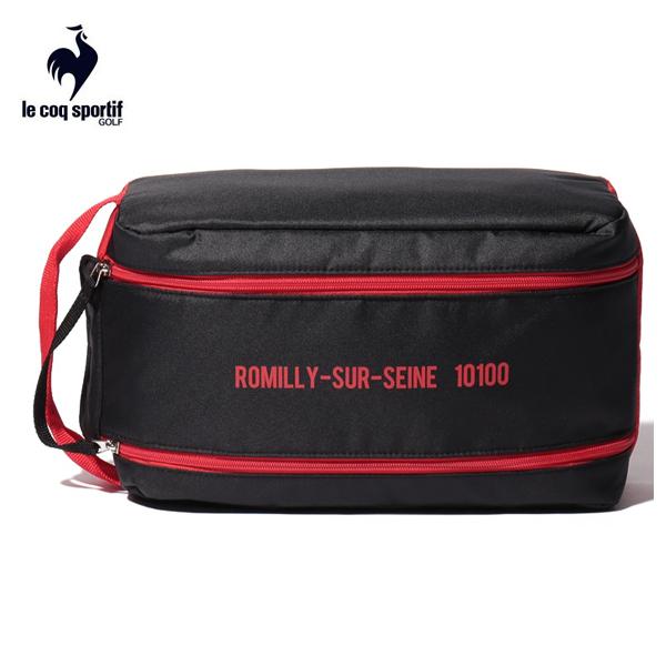 LE COQ SPORTIF ゴルフバッグ、シューズバッグセット ルコックスポルティフ ゴルフ le coq sportif golf 二層式
