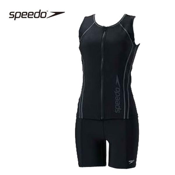 スピード(Speedo) 水着 レディース セパレーツ5 SFW22315V ブラック/チャコールグレイ XOサイズ speedo（スピード） 水着 セパレーツ レディース SFW22315V KG