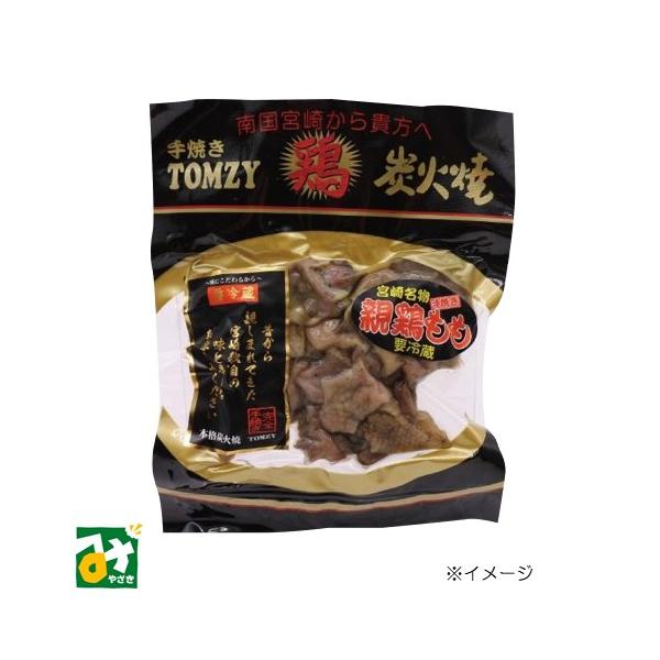 親鶏ももを炭火で焼き上げました。職人が丁寧に焼き上げた宮崎の味と香りをお楽しみください。■内容量：120g■原材料名：鶏肉（国産）、塩/調味料（アミノ酸等）■賞味期限：製造日より60日■保存方法：冷蔵（10℃以下）■製造者：合同会社 TOM...