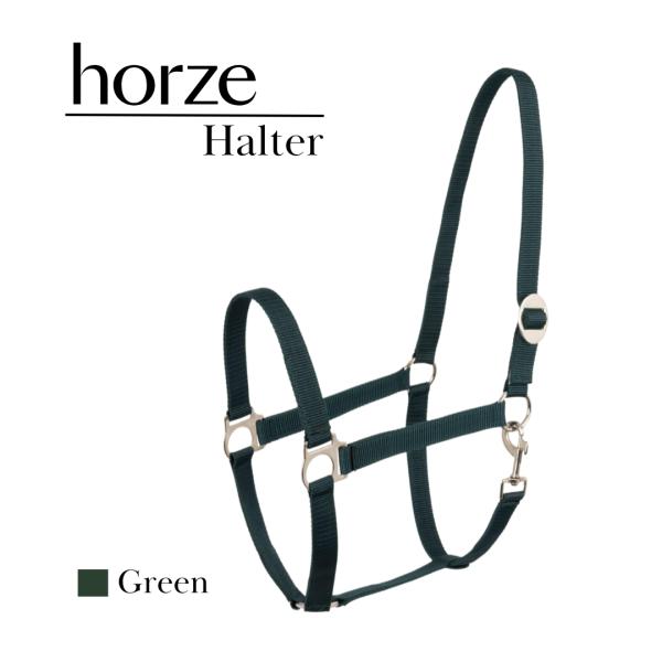 [Release date: December 3, 2024]Horze 　Halterカラー：グリーンサイズ：P/C/F/XFドイツの有名ブランド、HORZE(ホルツ)の無口です。★耐久性のあるポリプロピレンウェビング★シンプルデザイン...