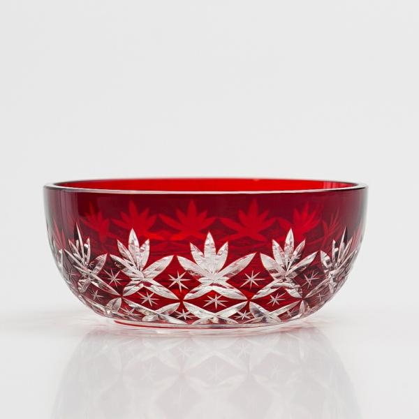 みよし漆器本舗 切子 小鉢皿 ガラス おしゃれ 皿 器 うつわ デザート皿