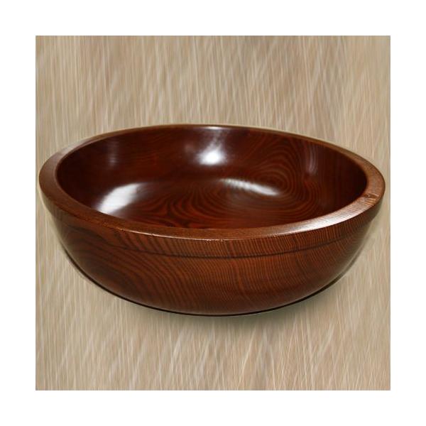 みよし漆器本舗 天然木製 尺5寸 45cm こね鉢 漆塗り 蕎麦打ち そば