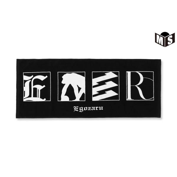【刺繍ありの場合の納期につきまして】12月-3月：平日約14日以内発送4月-11月：平日約10日以内発送【ブランド】EGOZARU（エゴザル）【カラー】ブラック【サイズ】87cm×34cm【素材】綿100％【商品説明】[BEHINDコレクシ...