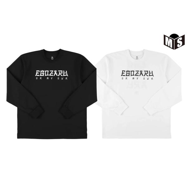 EGOZARU（エゴザル） BIGシルエット オリエンタルロゴ ロングスリーブT