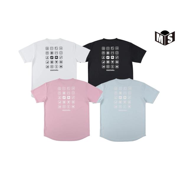 【ブランド】EGOZARU（エゴザル）【カラー】ピンクドッグウッドアイスグレーブラックホワイト【サイズ】S 着丈66.5 身幅49.5 肩幅44 袖丈19M 着丈69 身幅52 肩幅46 袖丈20L 着丈71.5 身幅54.5 肩幅48 袖...