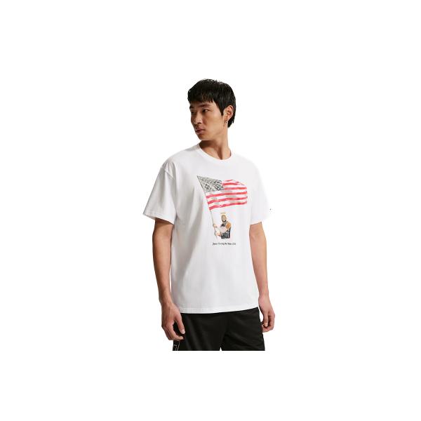 レブロン Old Glory Tシャツ ナイキ 【IH8582-100】 バスケ 半袖 tシャツ