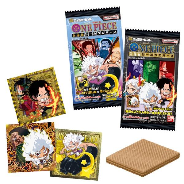 バンダイ にふぉるめーしょん ワンピース大海賊シールウエハースLOG.12