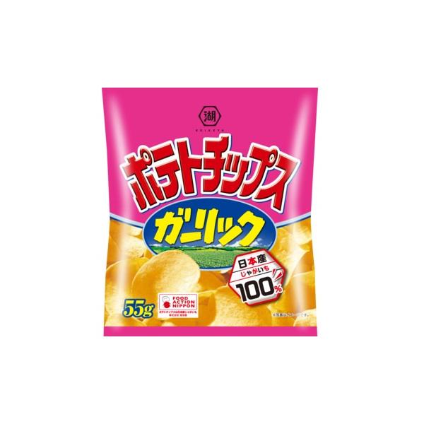 湖池屋 ポテトチップス ガーリック 50g×12袋入り×１箱