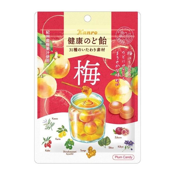 カンロ 健康のど飴 梅 90g×1袋