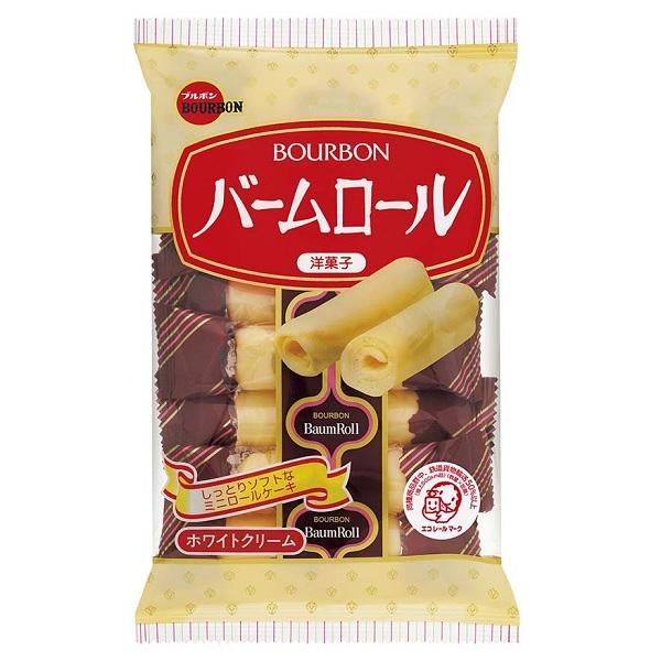 ★夏場・高温で溶けやすい為、クール便で発送をお勧めします。(クール代別途330円〜)希望小売価格:190円×12袋　2,280円(税別)ミニロールケーキをまろやかなホワイトクリームで包みました。ソフトな口当りとミルク風味のハーモニーをお楽し...
