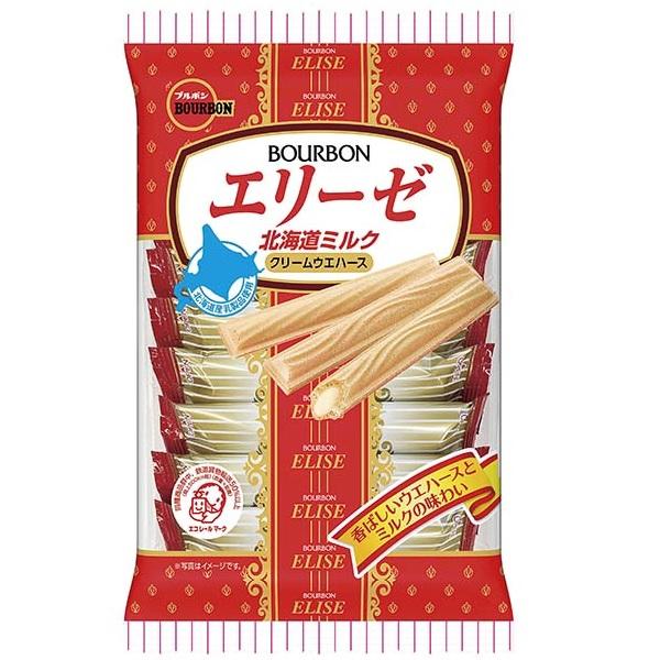 希望小売価格：190円（税別）サクッと軽い歯ざわりのウエハースでやわらかくまろやかなミルククリームを包み込みました。※画像はあくまで参考画像となります。※メーカーの都合上、商品リニューアルとなりました際は、リニューアル後の商品をお送りします...