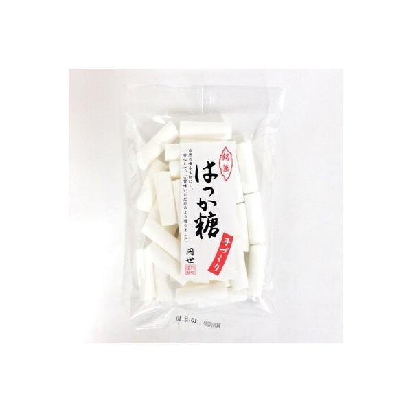 昔ながらの最もシンプルなはっか糖です。昔なつかしい 清涼感と上品な甘みはっか糖は魚沼地方で昔から愛されてきたお菓子です。砂糖と水飴、そしてハッカ脳という薄荷草からとったハッカ成分を結晶化させた物だけを使った素朴なお菓子です。上杉謙信が栽培を...