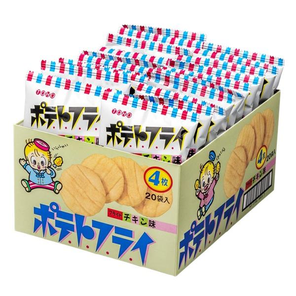 東豊製菓 ポテトフライ フライドチキン味 20袋入り×1BOX