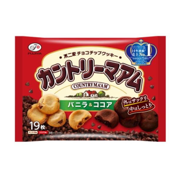 カントリーマアム ファミリーサイズ バニラ ココア 枚入り 6袋 不二家 チョコチップクッキー 6 みぞた オンラインストアー 通販 Yahoo ショッピング