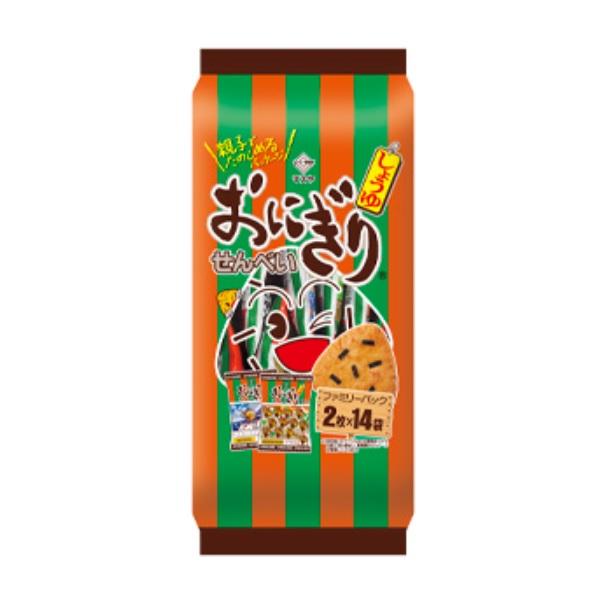 マスヤ おにぎりせんべい 2枚×14個包装入り×1袋 : みぞた