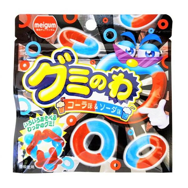 明治チューインガム グミのわ コーラ味&ソーダ味 12個入り×1BOX