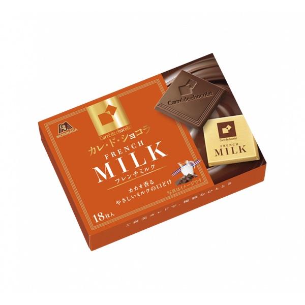 森永製菓 カレ・ド・ショコラ フレンチミルク 87ｇ（18枚）×6個入×1BOX