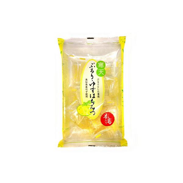 希望小売価格：350円×1袋(税別)寒天に国産ゆずとはちみつをあわせた、ぷるり食感のゼリーです。寒天・もち米粉・葛粉などに高知県産ゆずを炊き合わせ、もっちり、ぷるんとした食感に仕上げました。※画像はあくまで参考画像となります。内容量：1袋 ...