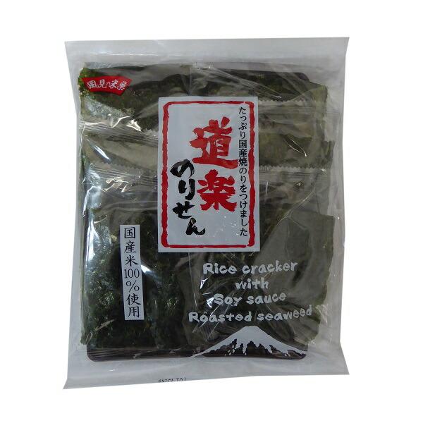 風見製菓 道楽のりせん 6枚入 １袋 海苔巻きせんべい 国産米100 使用 1 みぞた オンラインストアー 通販 Yahoo ショッピング