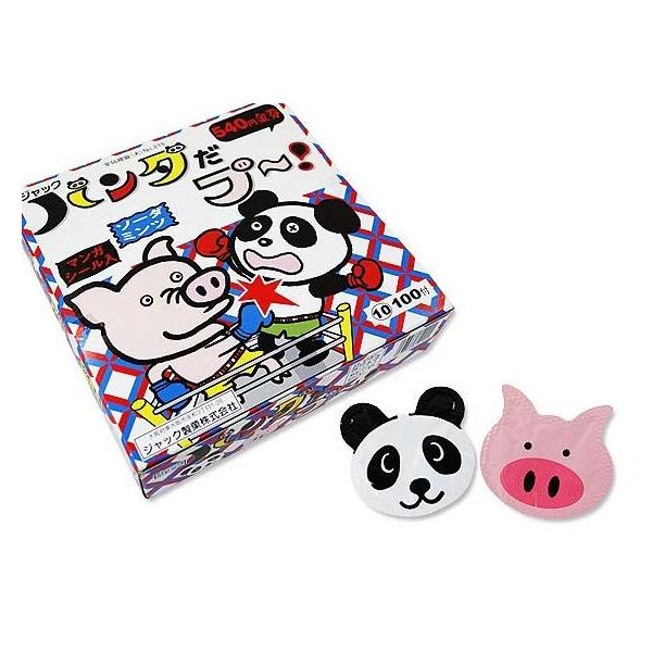 ジャック製菓 パンダだブー 100付×1BOX : みぞた オンラインストアー
