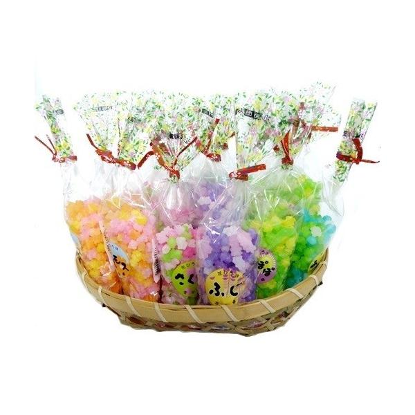 金平糖 かご付き 花ひろば こんぺいとう 55g 100個入 マルタ プチギフトに最適 ５種類各個 100 みぞた オンラインストアー 通販 Yahoo ショッピング