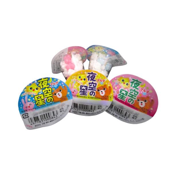 希望小売価格:25円×40個　1,000円（税別）カップに入った、たべきりサイズの小さなコンペイトウです。夜空のお星さまにみたいにカラフルできれい。保育園・幼稚園児のおやつやご褒美、イベントにもおすすめ♪大人買いももちろんOKですよ★※画像...