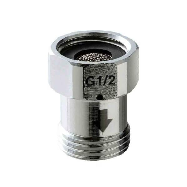 ミニ調圧弁 金属 シャワー用 G1/2 W24山20 M22XP2 ナノバブル 一時止水 ストップシャワー 高水圧 水圧調整 浴室 水栓 シャワーホース 部品 水生活製作所 MIZSEI