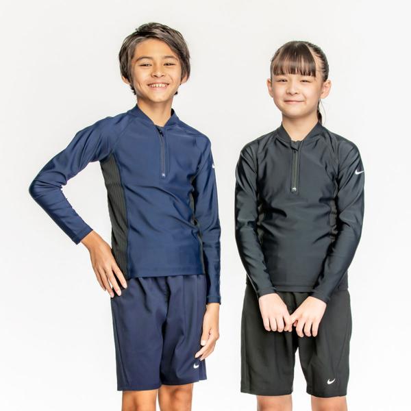 NIKE ジュニア水着 男の子 女の子 スクール水着 セパレーツ 上下