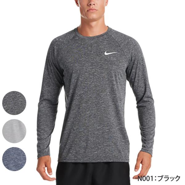 メンズ フィットネス水着 男性 ラッシュガード・トップス・ゆったりシルエット NIKE ナイキ NESSA590